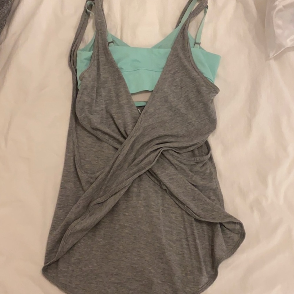 Lululemon tank with built in bra - Picture 2 of 5